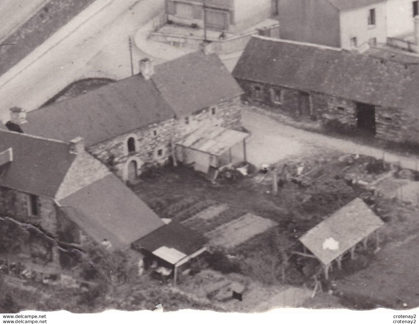 22 En Avion Au Dessus De MUR DE BRETAGNE Vers Caurel N°4 Vue Panoramique VOIR ZOOM - Caurel