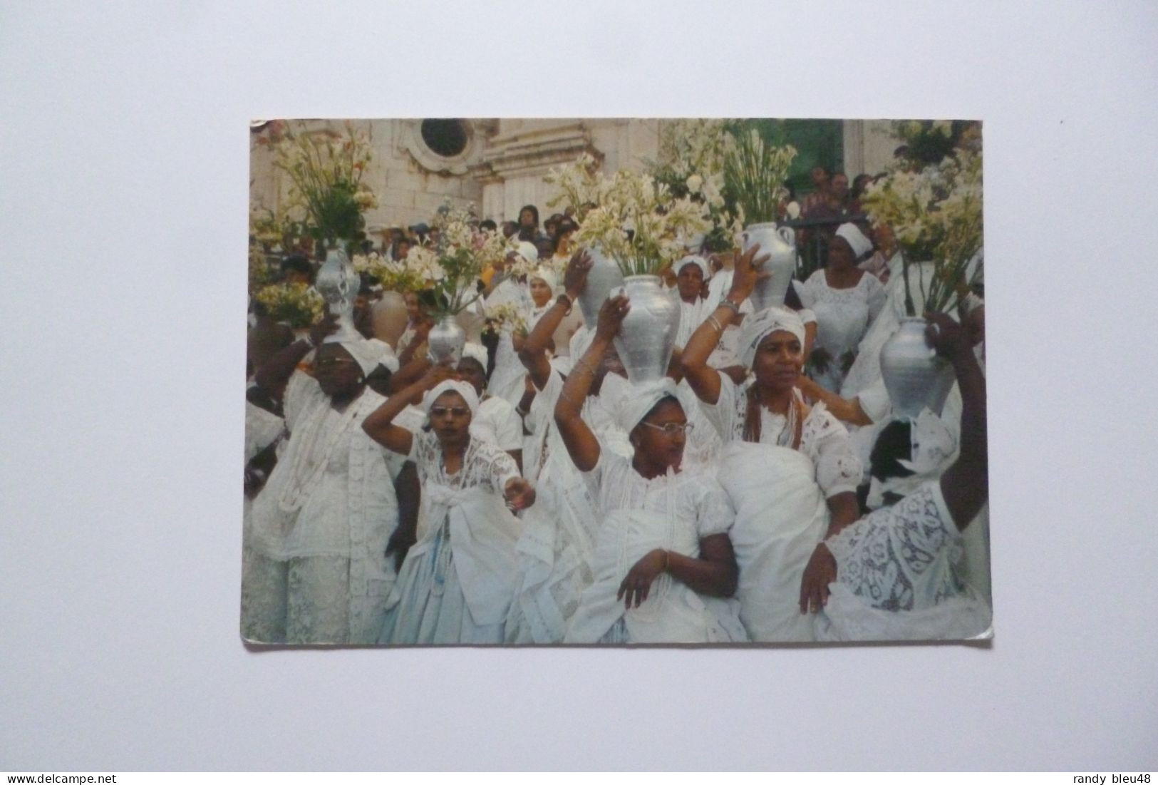 SALVADOR DE BAHIA  -  Baianas Na " Lavagem Do Bonfim "  -  BRESIL - Salvador De Bahia