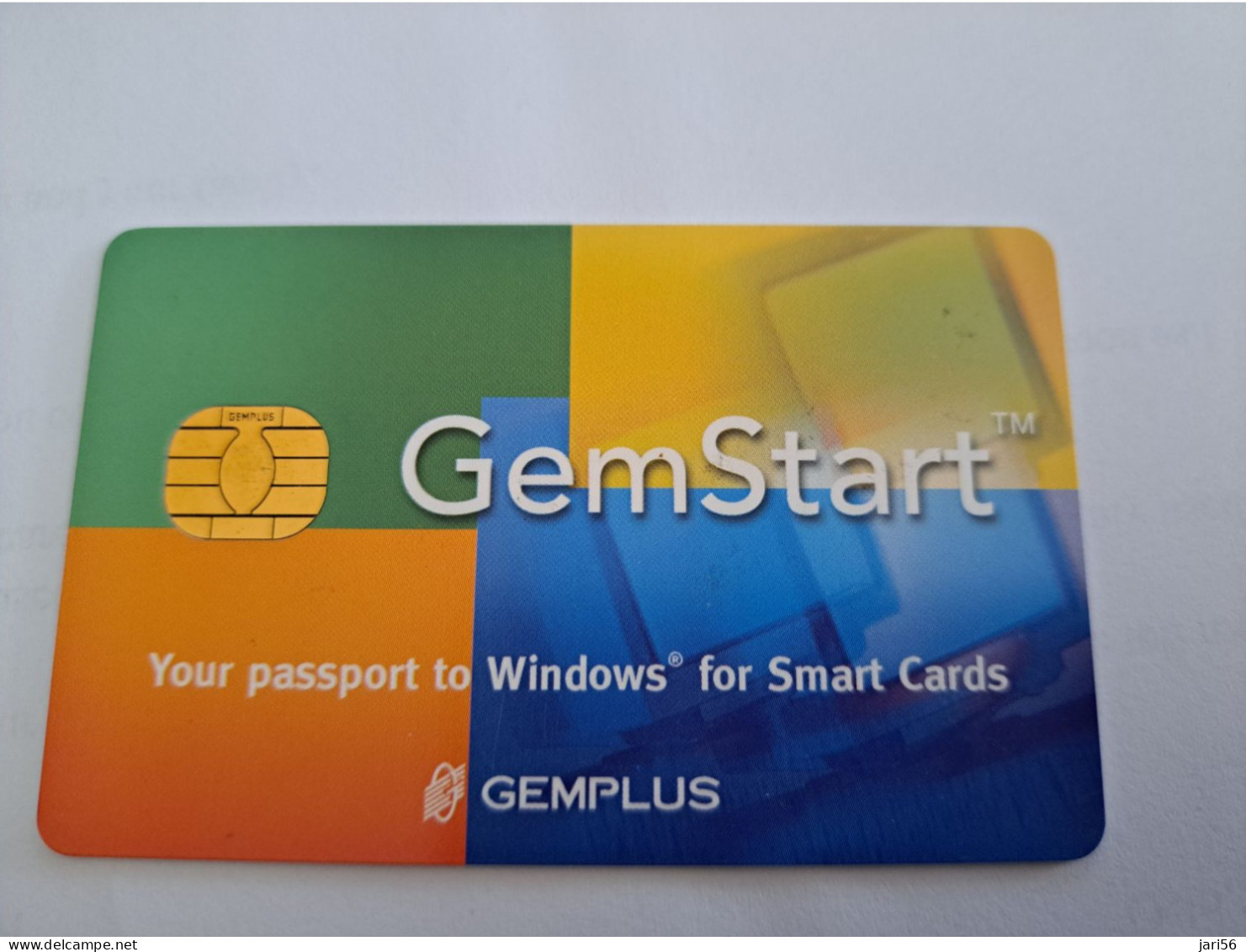 GREAT BRITAIN  / CHIPCARD/ GEMSTART/ GEMPLUS / SAMPLE CARD!! MINT      **13648** - Collections