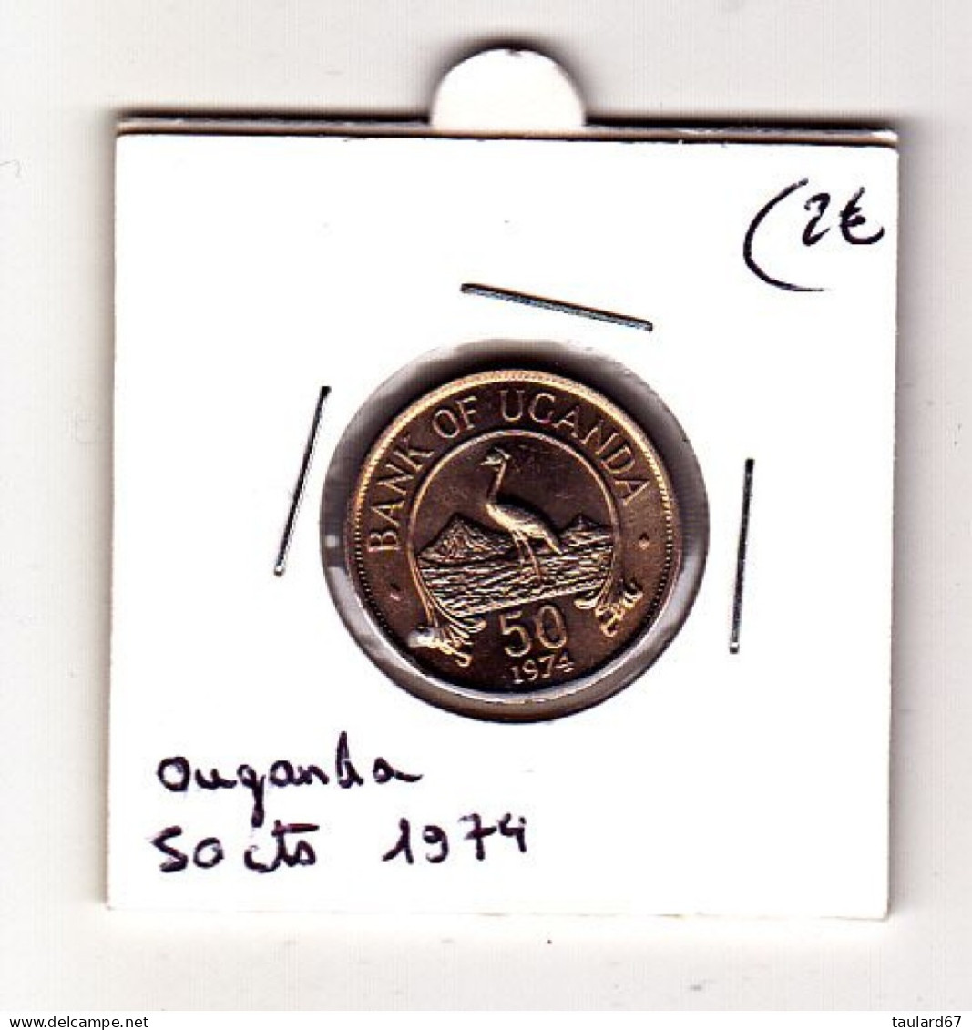 Ouganda 50 Centimes 1974 - Uganda