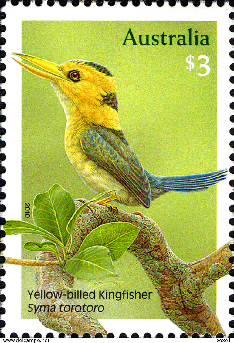 Australia 2010 MiNr. 3483 - 3486 Australien Birds Kingfishers Kookaburra 4v MNH** 13.00 € - Pics & Grimpeurs