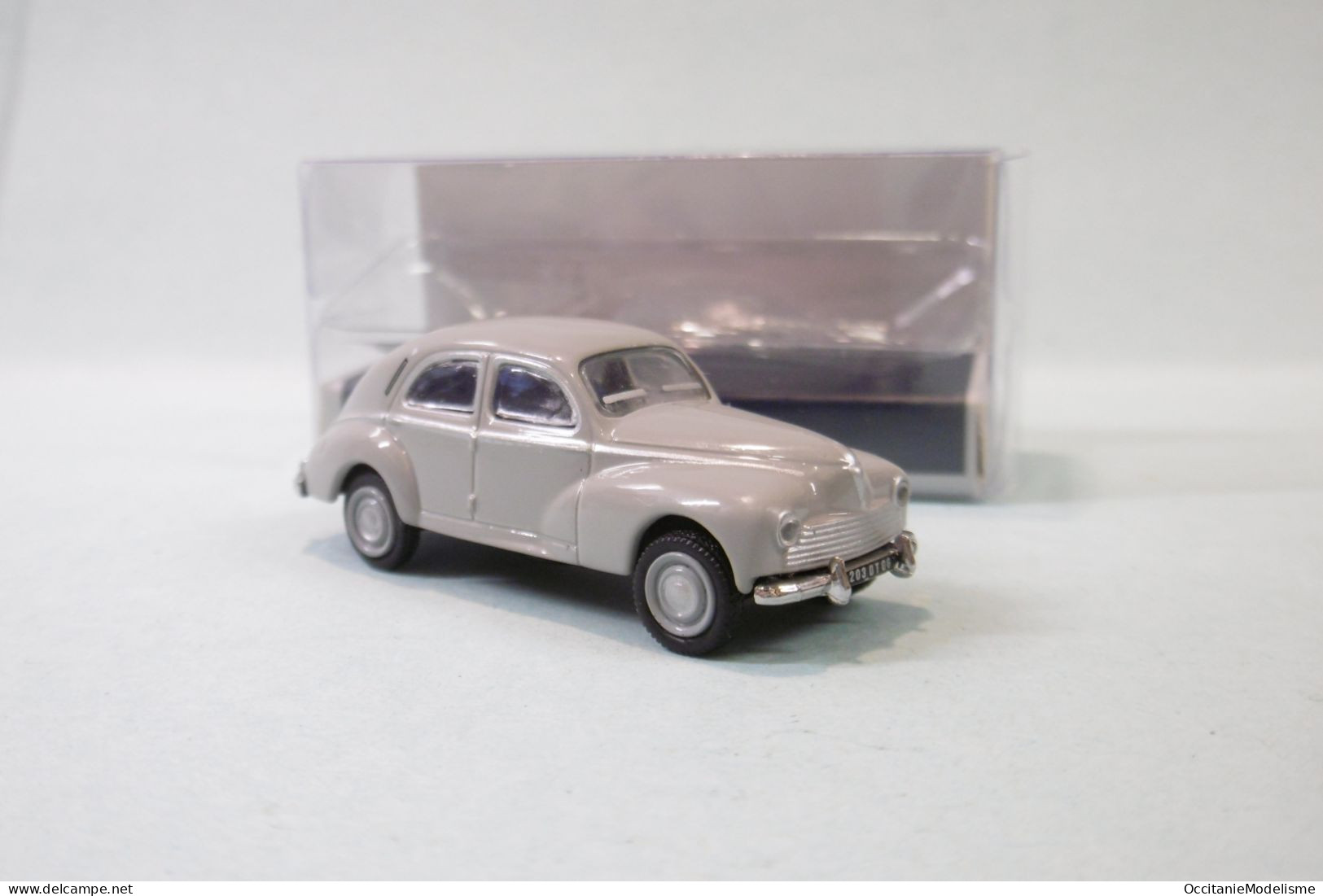 Norev - PEUGEOT 203 Berline 1955 Gris Neuf NBO HO 1/87 - Road Vehicles