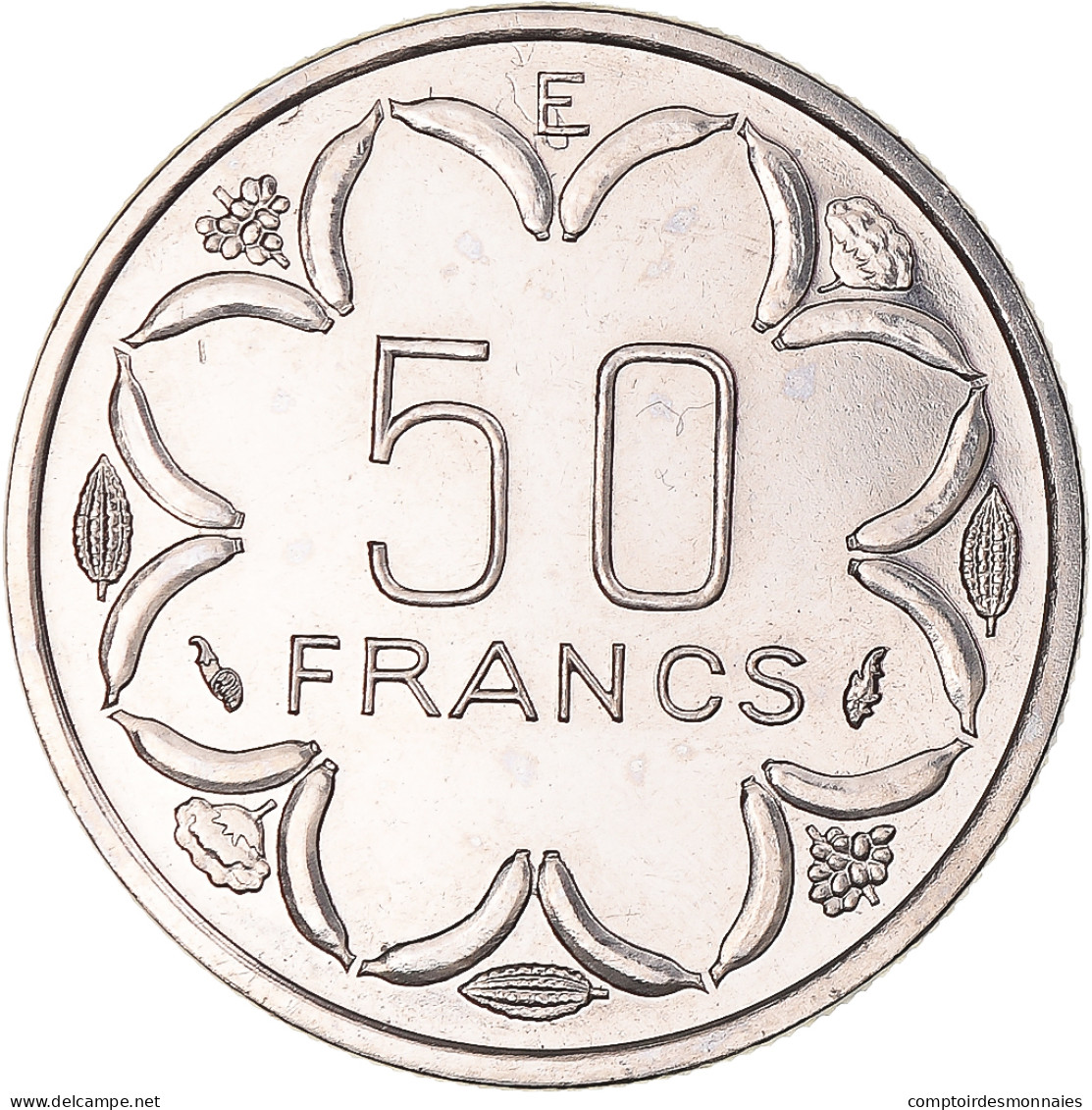 Monnaie, Cameroun, 50 Francs, 1976, Monnaie De Paris, ESSAI, FDC, Nickel, KM:E8 - Kameroen