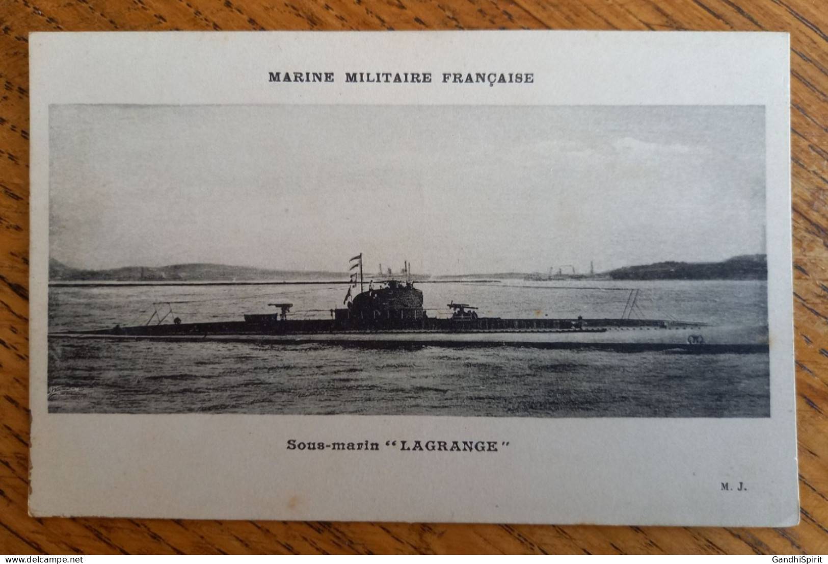 Marine Militaire Française - Sous Marin Lagrange - Submarines