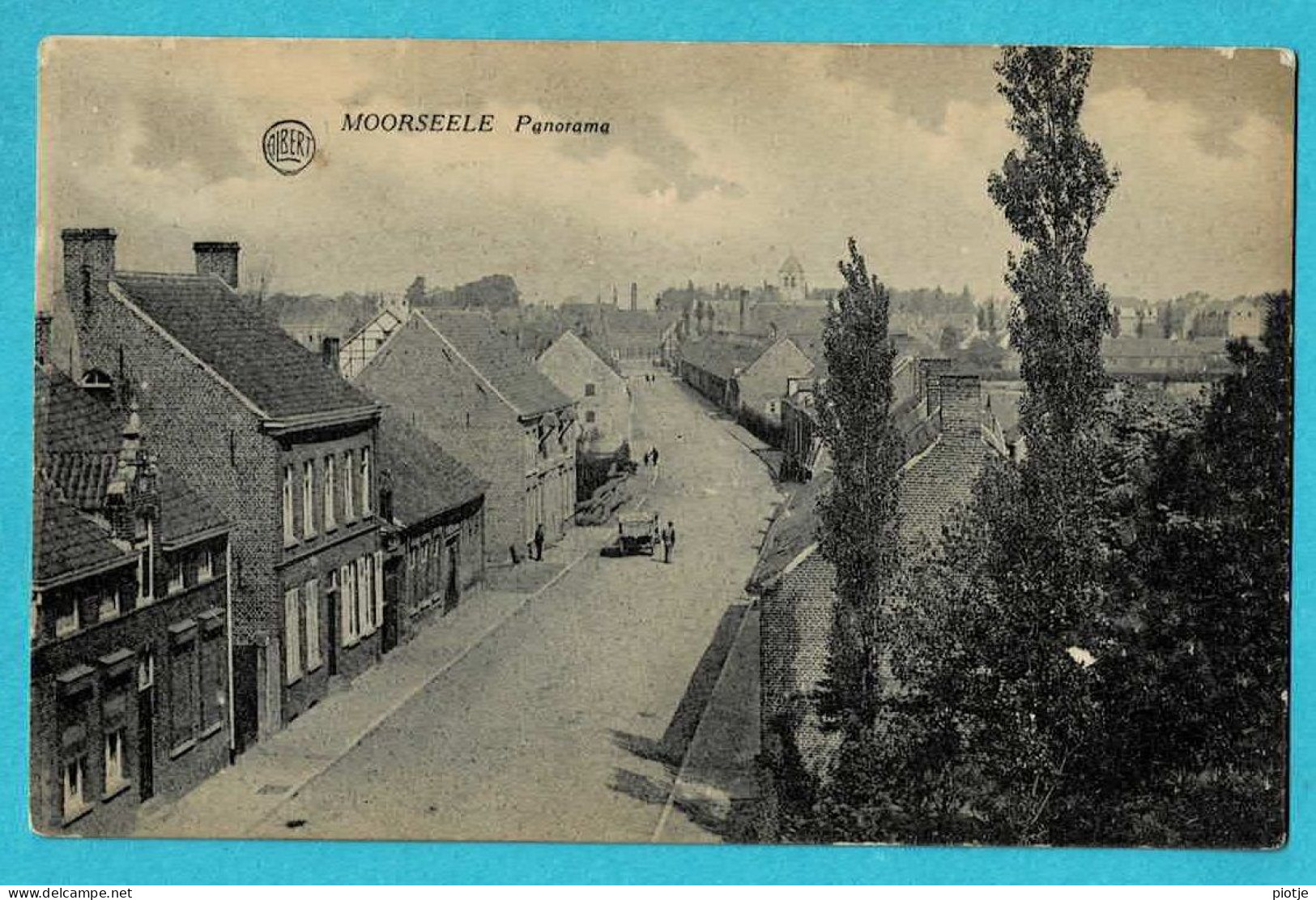 * Moorsele (Wevelgem - West Vlaanderen) * (Albert, Uitg J. Delrue, Bazar R.C.B.) Panorama, Vue Générale, Unique, TOP - Wevelgem