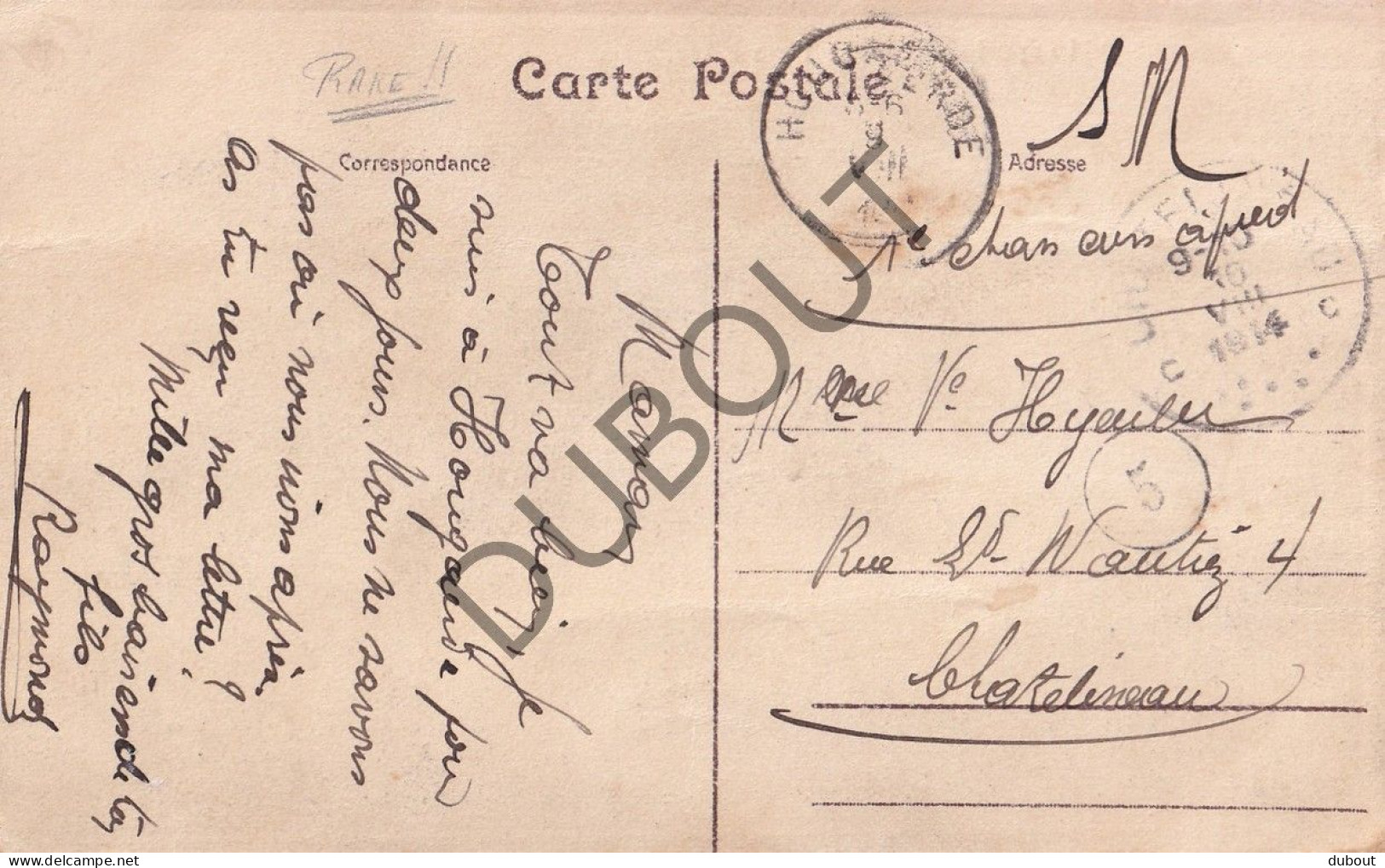 Postkaart/Carte Postale - Hoegaarden - Rue Du Tir à L'Arc (C4260) - Hoegaarden