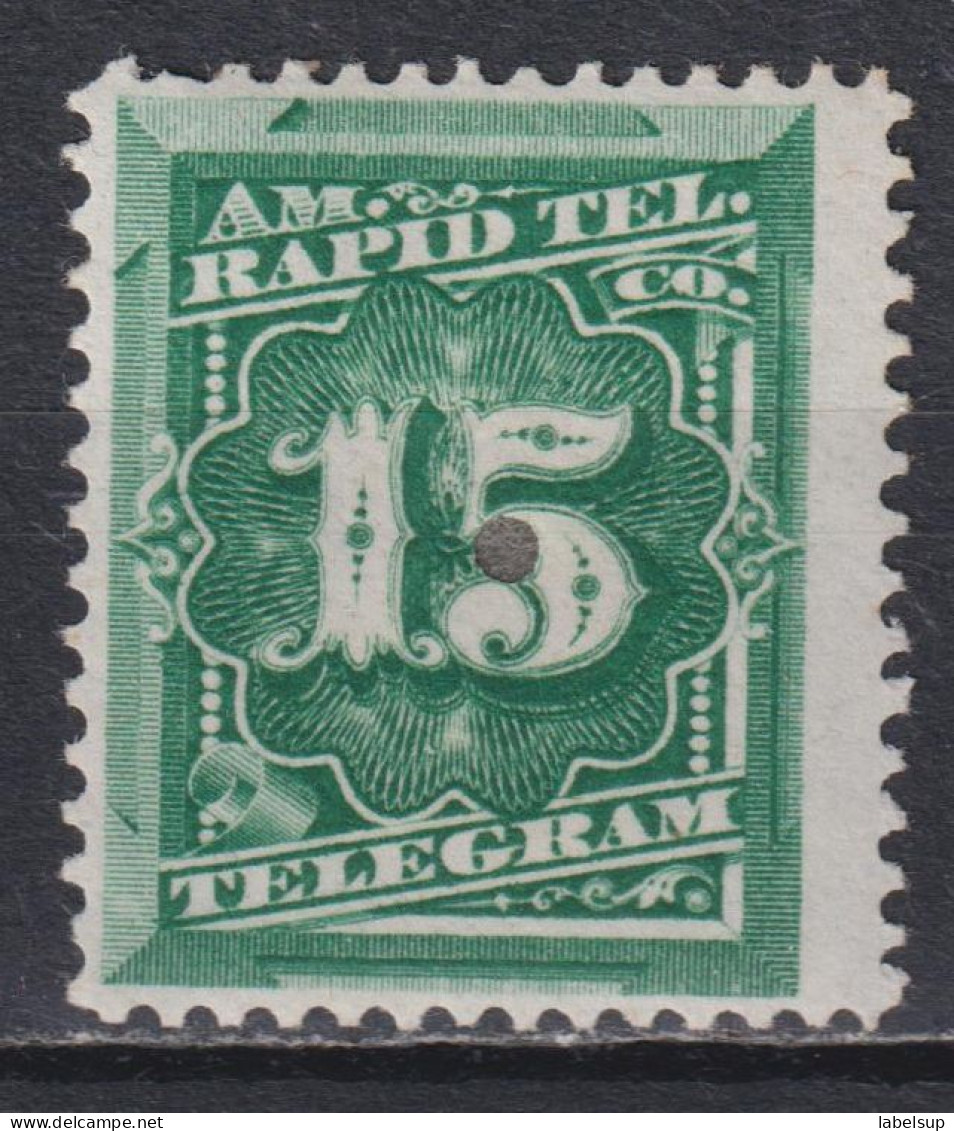 Timbre  Neuf* Des Etats Unis Télégraphes De 1881 N°56 MH - Telegraph Stamps