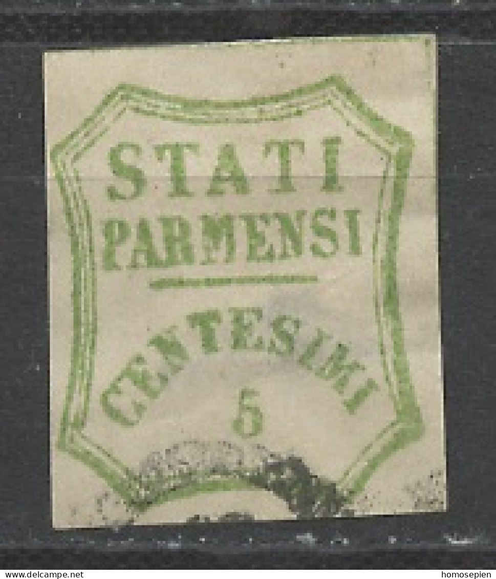 Italie - Italy - Italien Anciens Etats - Parme 1859 Y&T N°AEP12 - Michel N°12 (o) -  5c Chiffre - Parme