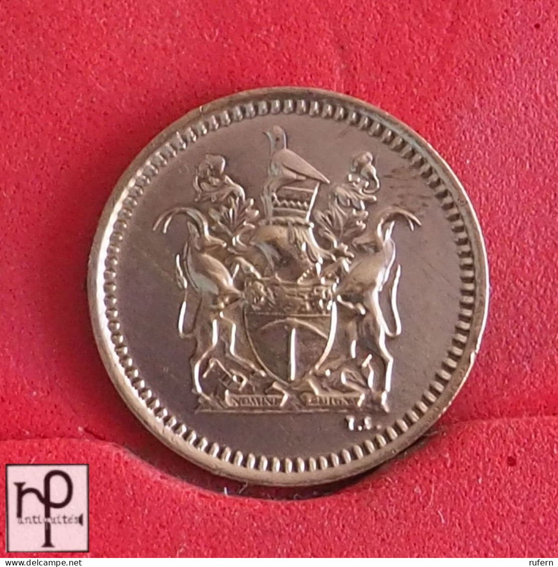 RHODESIA 1/2 CENT 1975 -    KM# 9 - (Nº55300) - Rhodesia