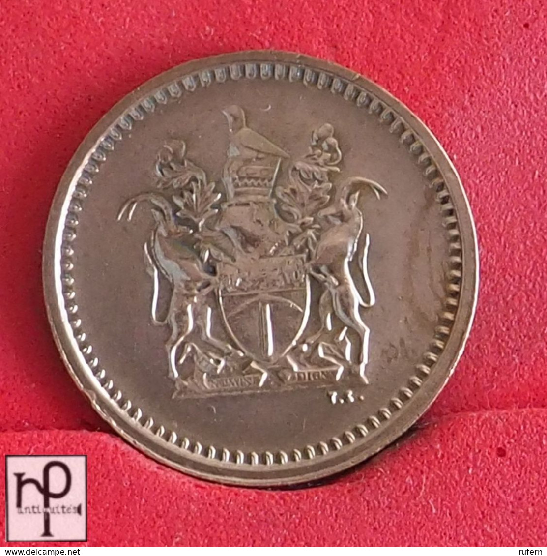 RHODESIA 1 CENT 1977 -    KM# 10 - (Nº55301) - Rhodesië