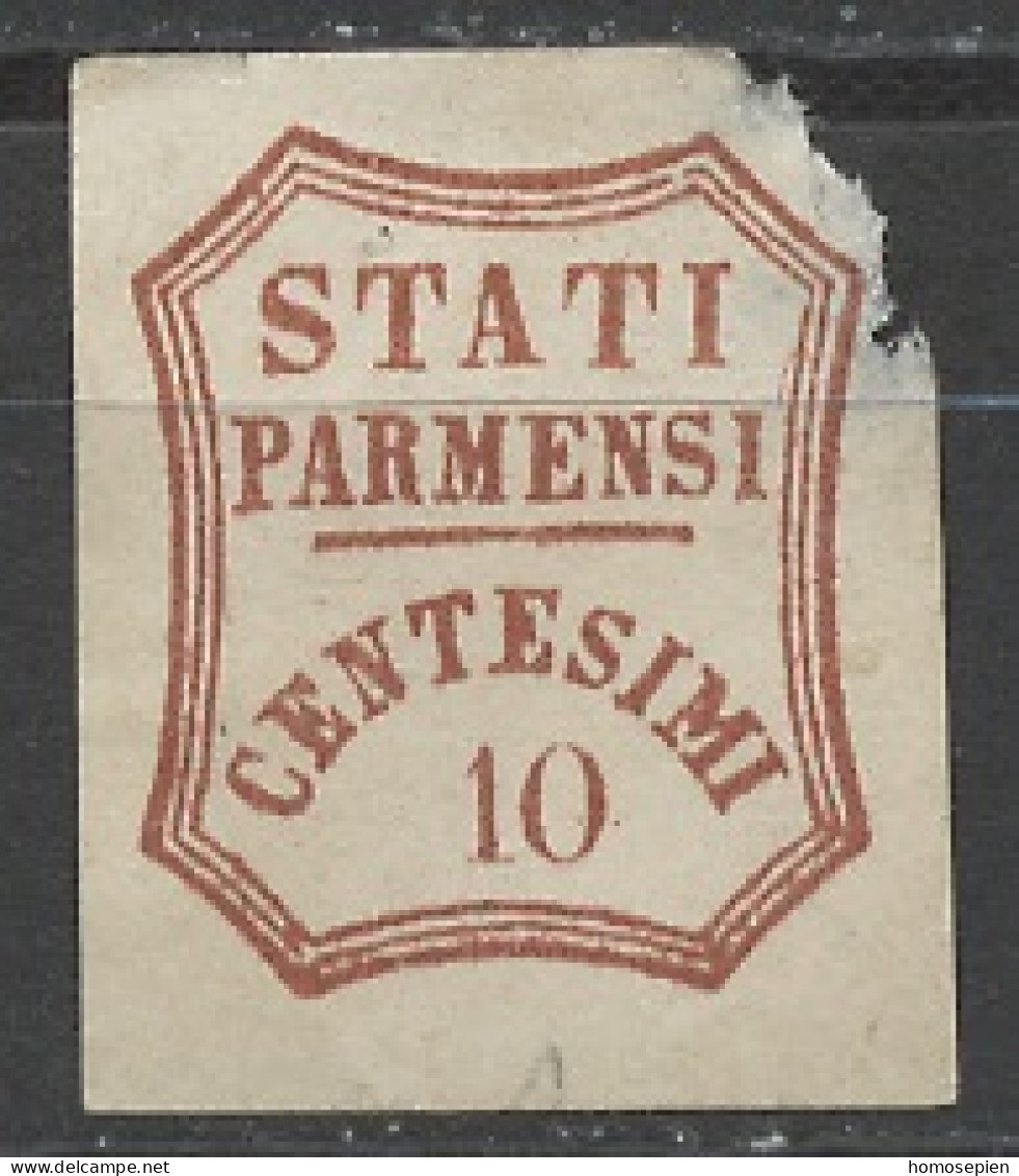 Italie - Italy - Italien Anciens Etats - Parme 1859 Y&T N°AEP13 - Michel N°13 Nsg - 10c Chiffre - Parme