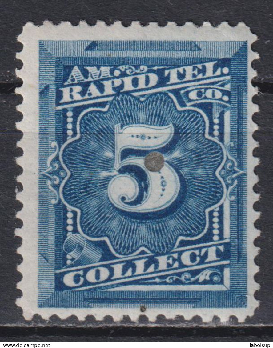 Timbre  Neuf* Des Etats Unis Télégraphes De 1881 N°61 MH - Telegraph Stamps