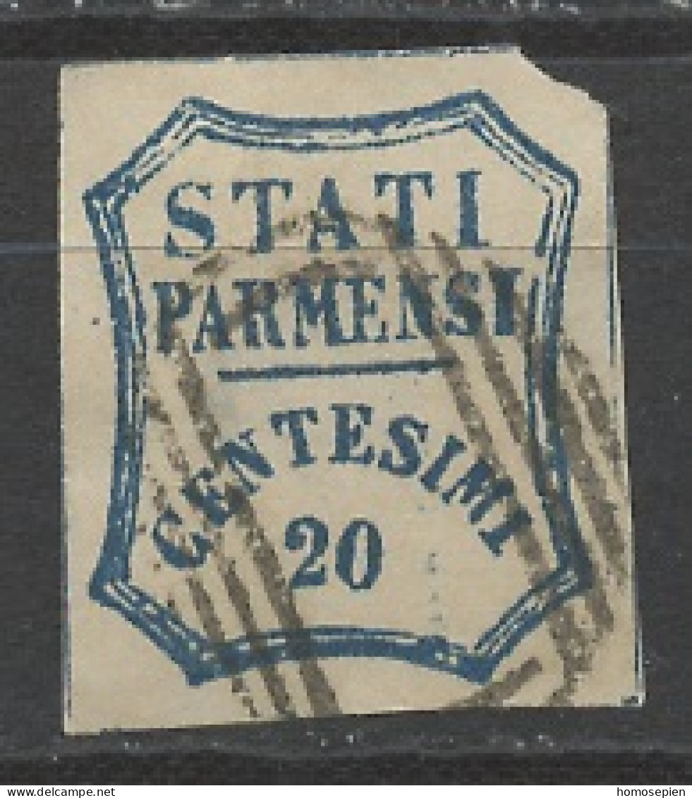 Italie - Italy - Italien Anciens Etats - Parme 1859 Y&T N°AEP14 - Michel N°14 (o) - 20c Chiffre - Parma