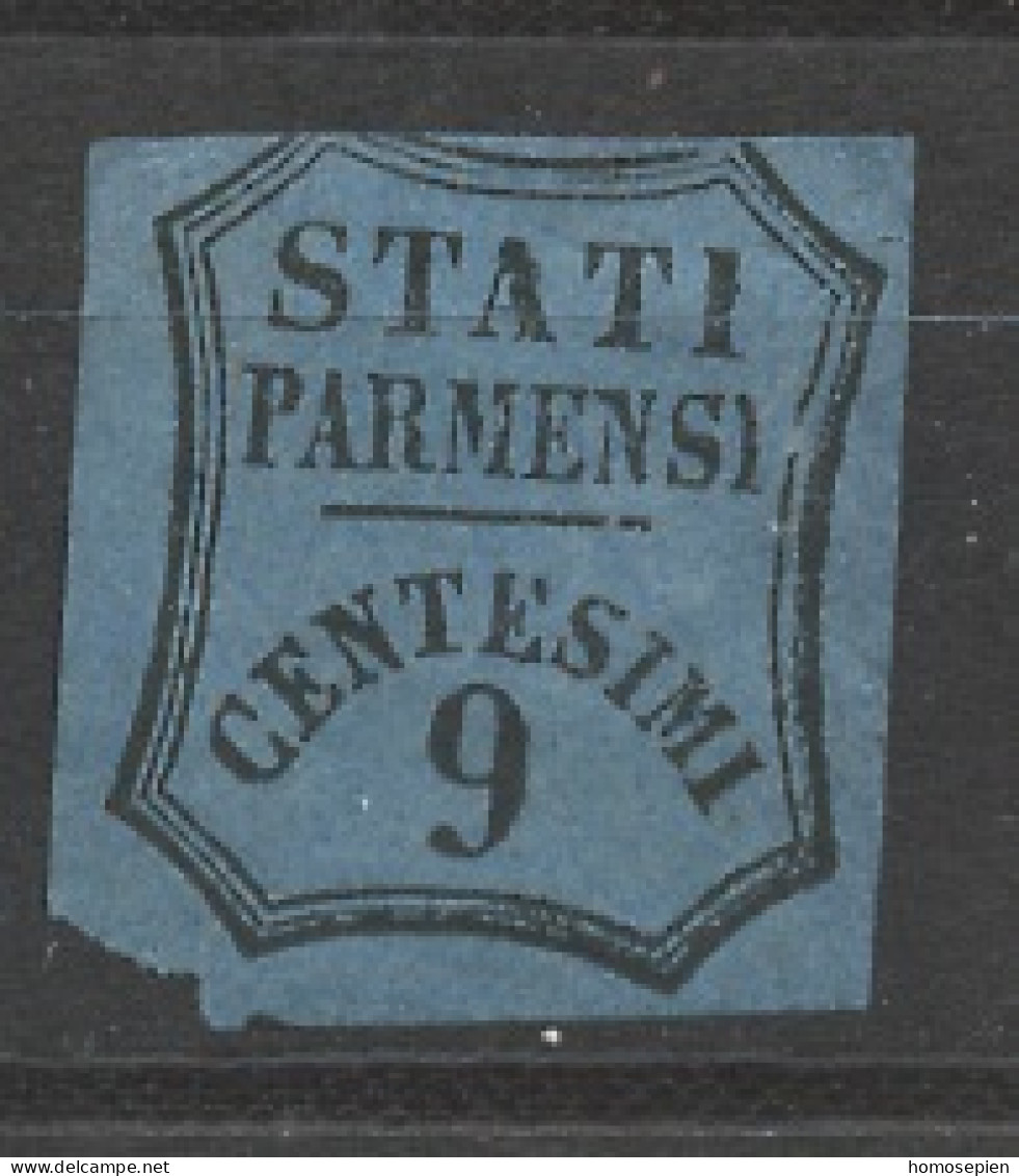 Italie - Italy - Italien Anciens Etats - Parme Taxe 1853-57 Y&T N°AEPT2 - Michel N°P2 Nsg - 9c Chiffre - Parma