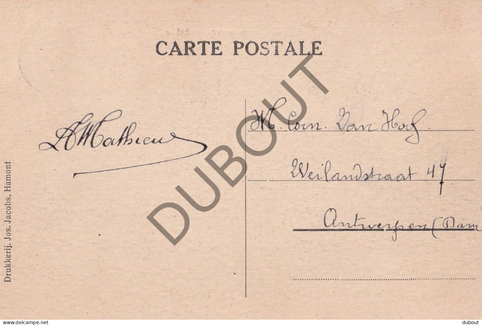 Postkaart/Carte Postale - Hamont - Statie - Station (C4263) - Hamont-Achel
