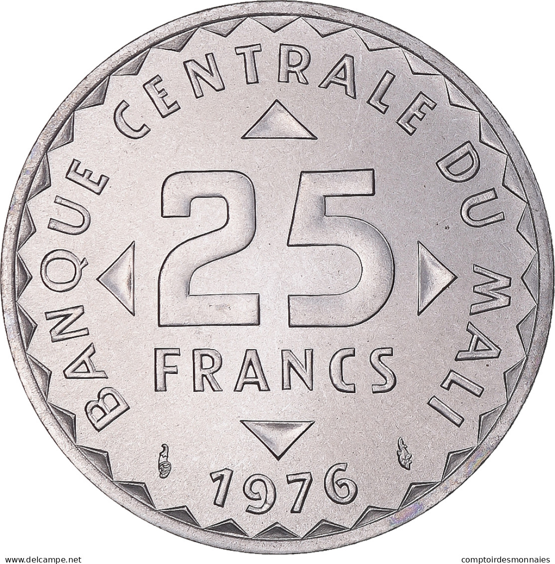 Monnaie, Mali, 25 Francs, 1976, Monnaie De Paris, ESSAI, FDC, Aluminium, KM:E4 - Mali (1962-1984)