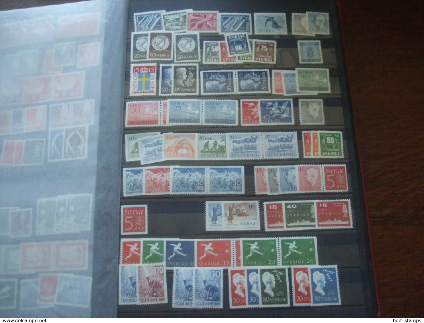 Zweden In Binder Most Is MNH - Collections