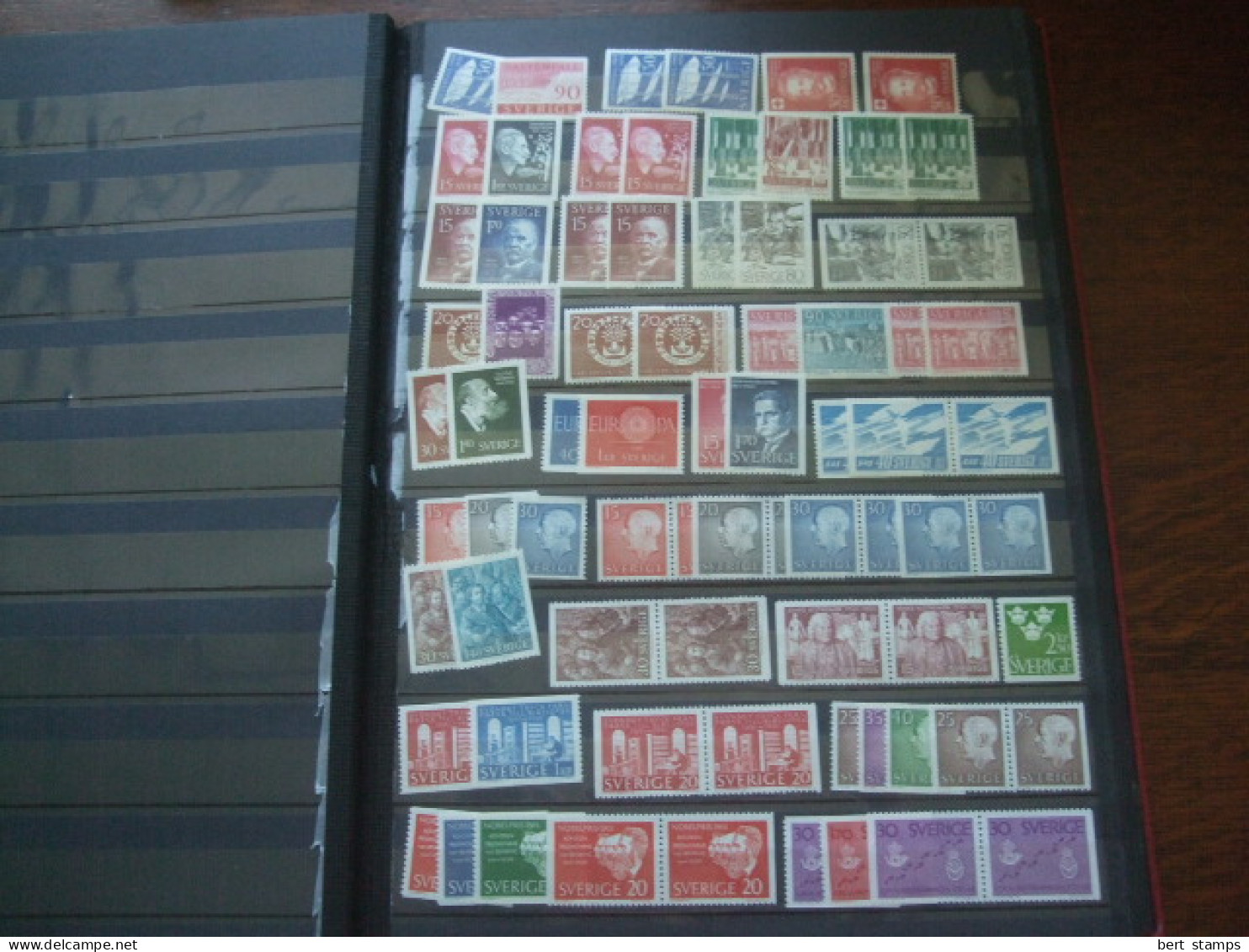 Zweden In Binder Most Is MNH - Collections