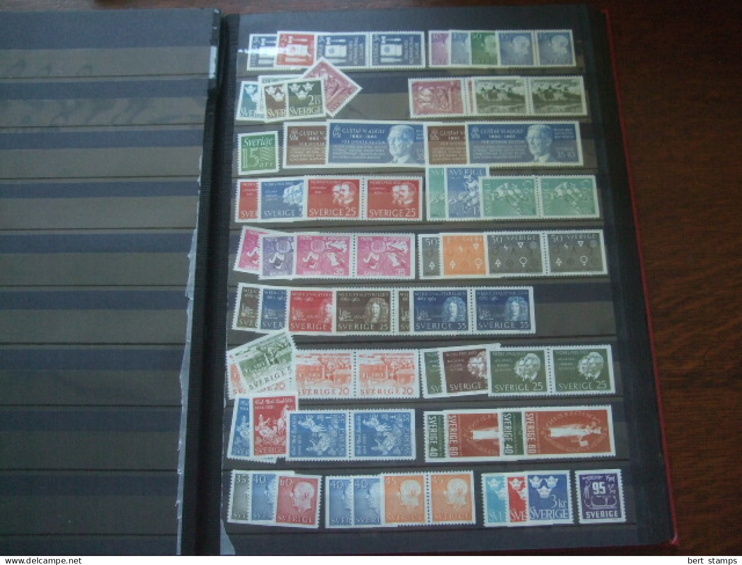 Zweden in binder most is MNH