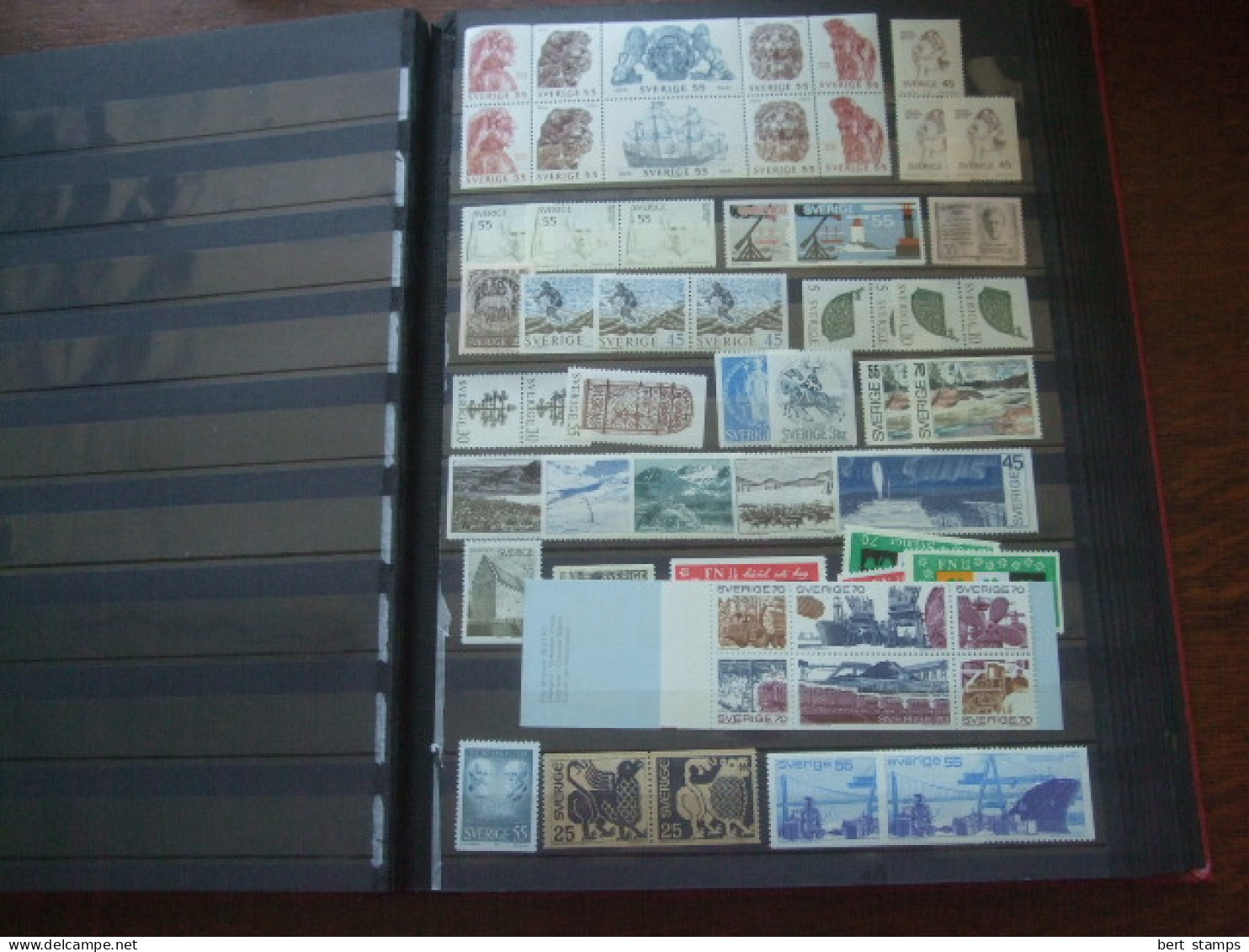 Zweden in binder most is MNH