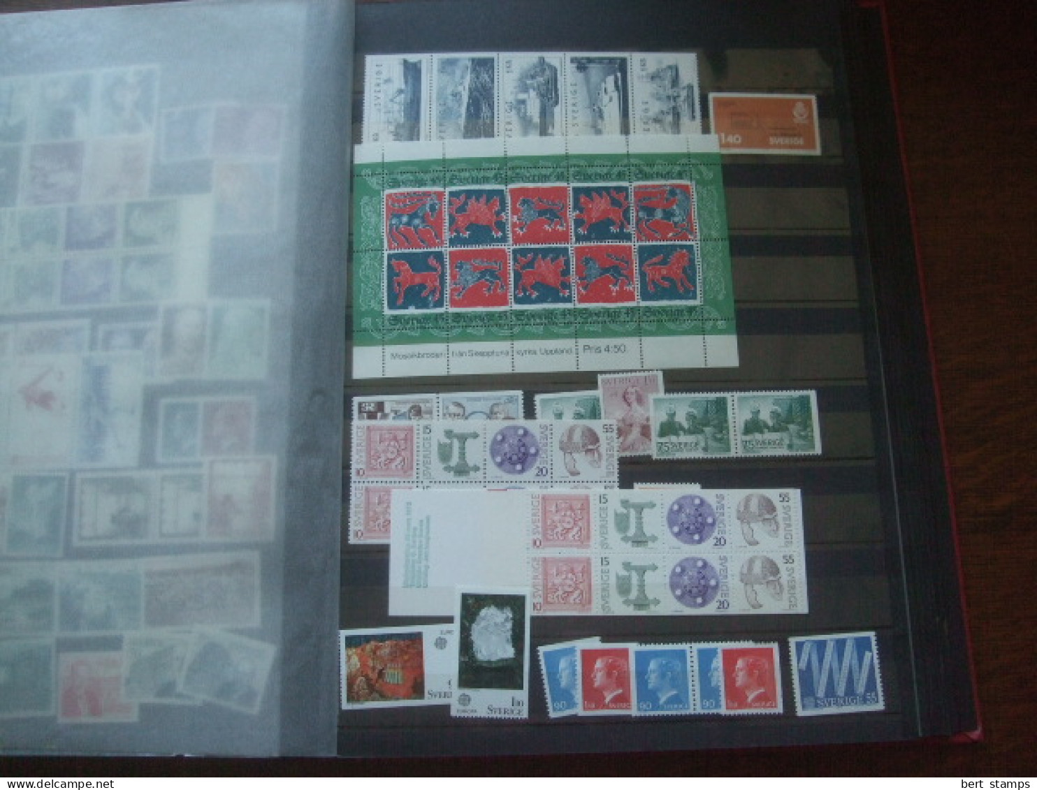 Zweden in binder most is MNH