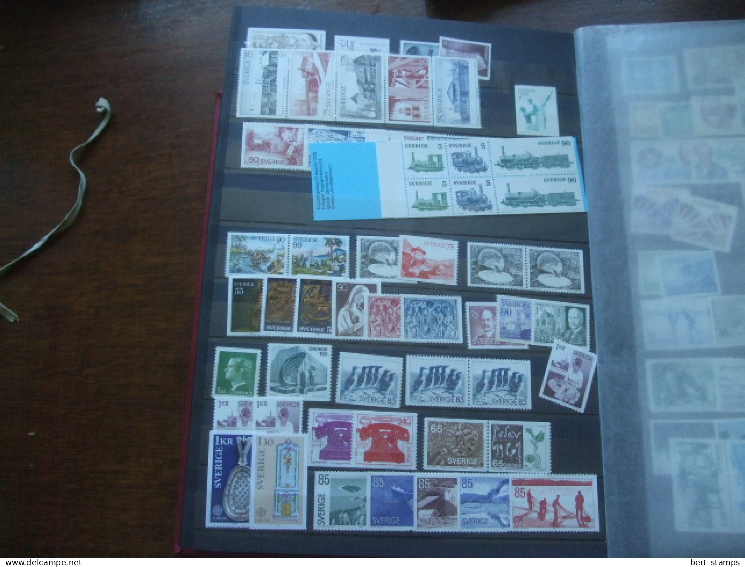 Zweden in binder most is MNH