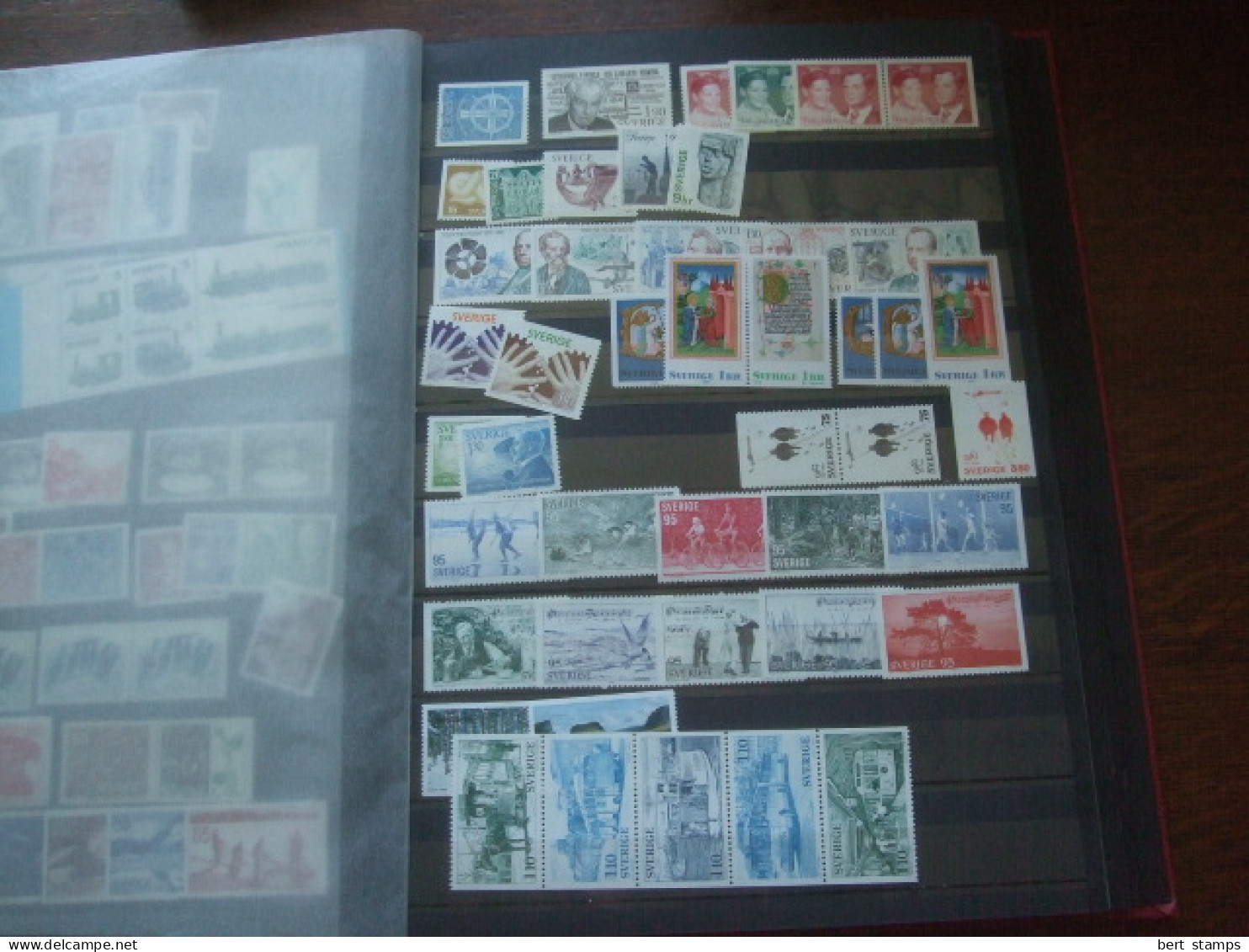 Zweden in binder most is MNH