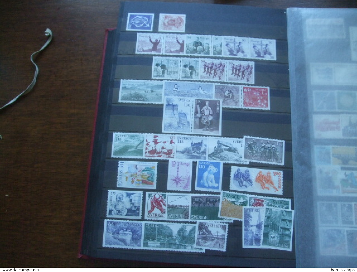 Zweden in binder most is MNH