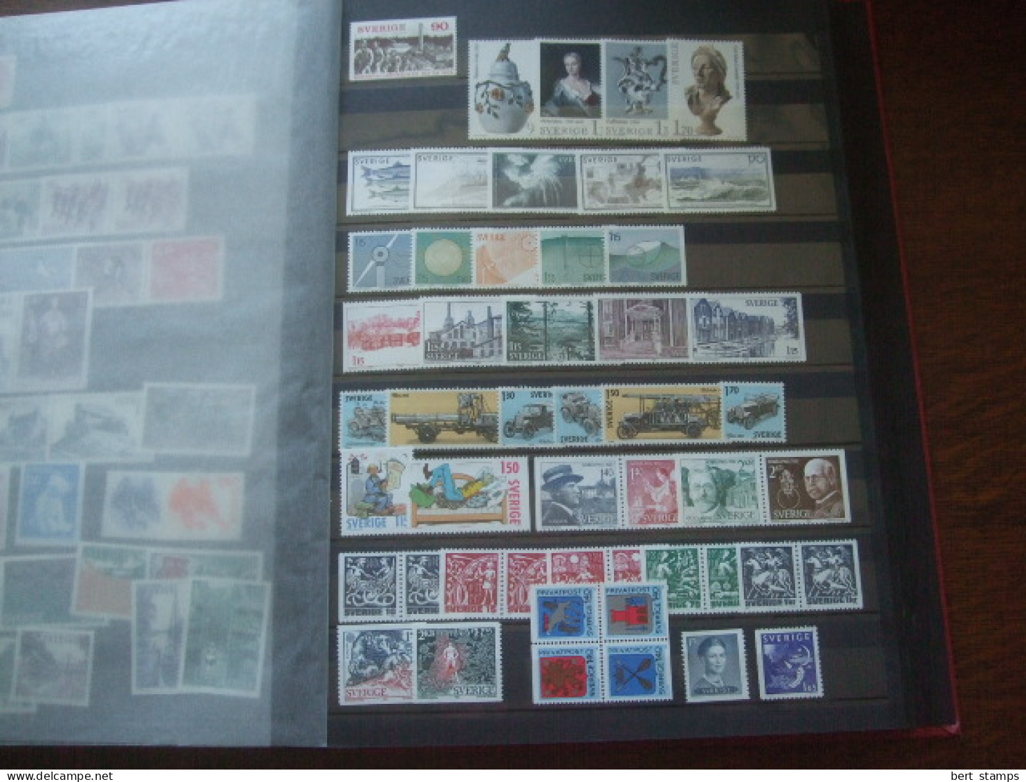 Zweden in binder most is MNH