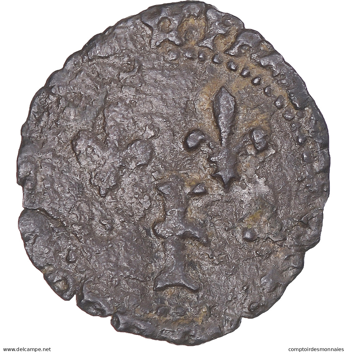 Monnaie, France, François Ier, Patac De Provence, Aix-en-Provence, TB+, Cuivre - 1515-1547 Francesco I