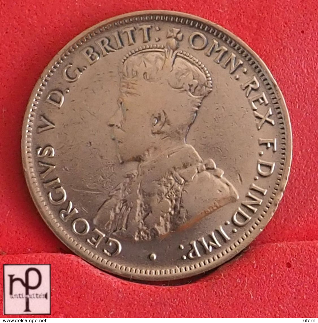 AUSTRALIA 1/2 PENNY 1911 -    KM# 22 - (Nº55328) - ½ Penny