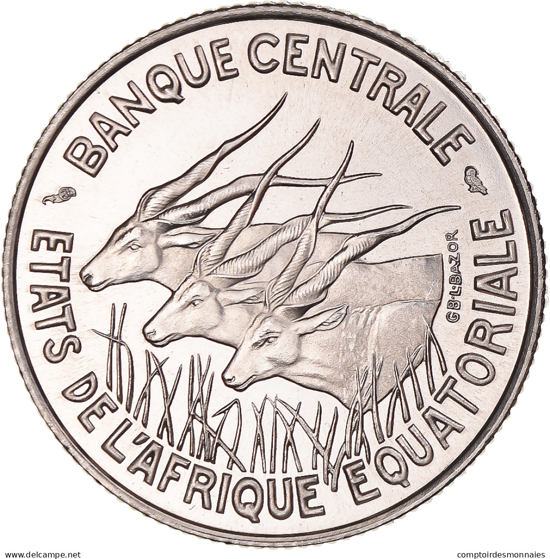 Monnaie, États De L'Afrique équatoriale, 100 Francs, 1966, Monnaie De Paris - Cameroun