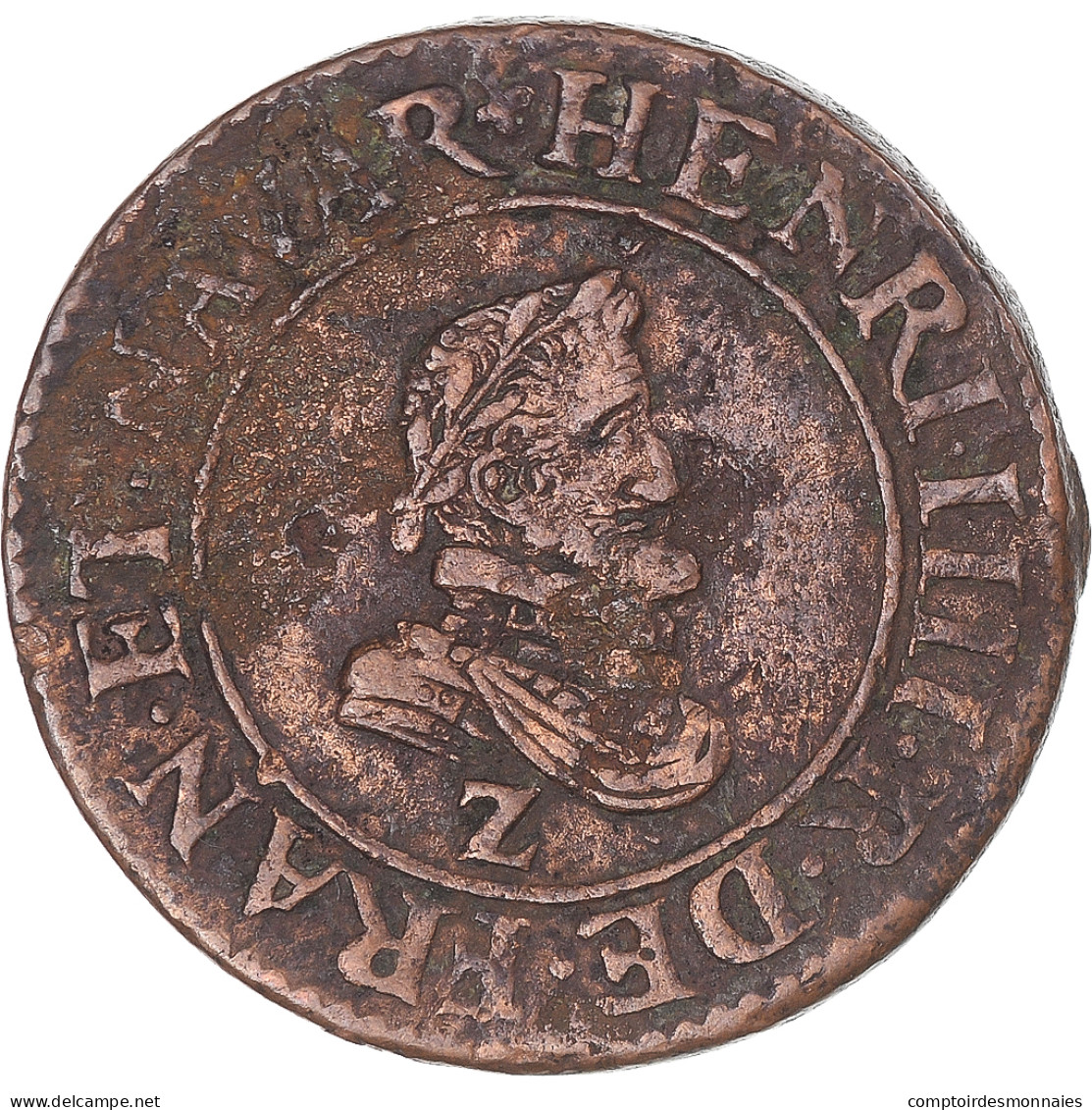 Monnaie, France, Henri IV, Double Tournois Du Dauphiné, 1608, Grenoble, TTB - 1589-1610 Heinrich IV.