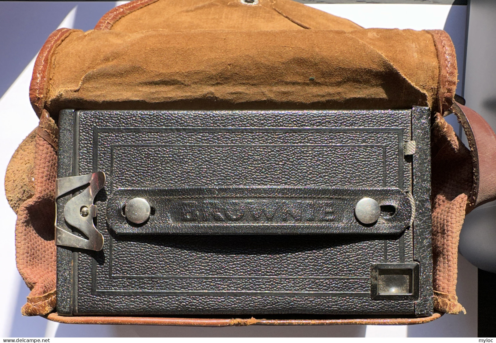 Kodak Brownies 2. Box Camera. Eastman Kodak Ca. 1924. Avec Petite Valise - Cámaras Fotográficas