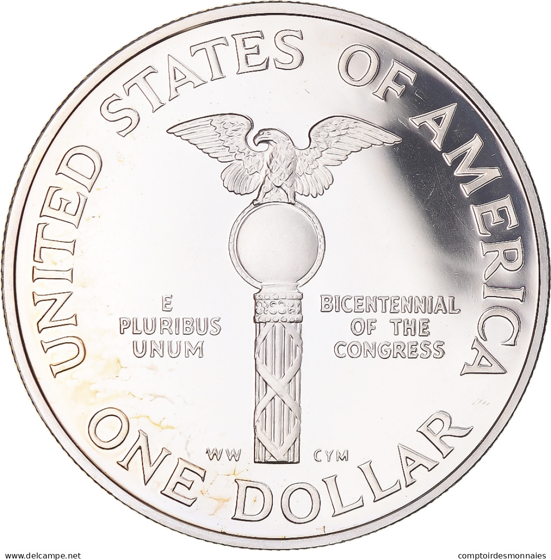 Monnaie, États-Unis, Dollar, 1989, U.S. Mint, San Francisco, Proof, SPL - Gedenkmünzen