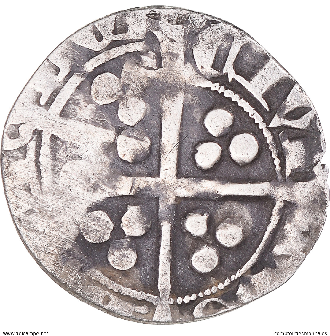 Monnaie, Grande-Bretagne, Edward I, II, III, Penny, Londres, TTB, Argent - 1066-1485 : Vroege Middeleeuwen