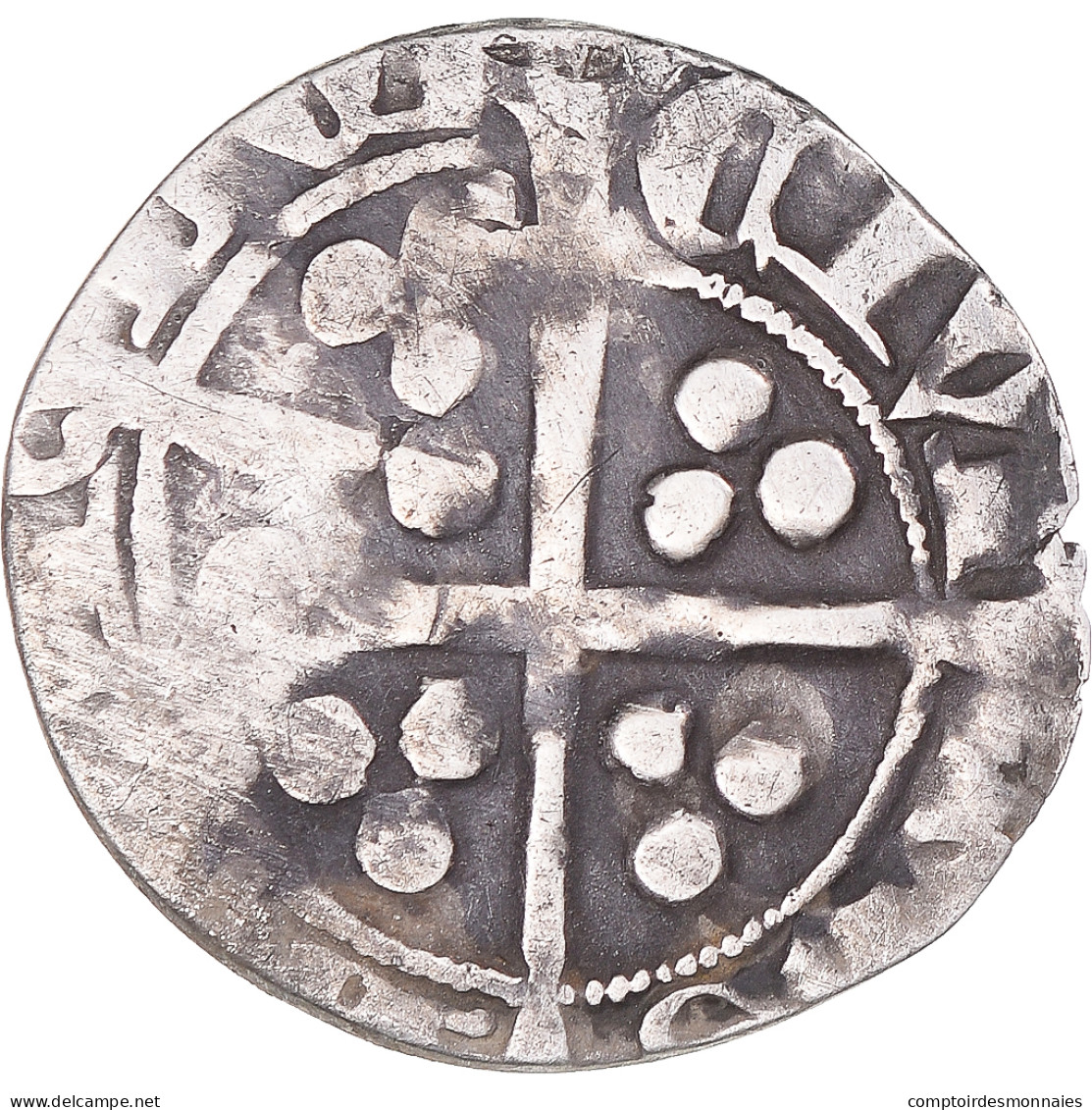 Monnaie, Grande-Bretagne, Edward I, II, III, Penny, Londres, TTB, Argent - 1066-1485 : Late Middle-Age