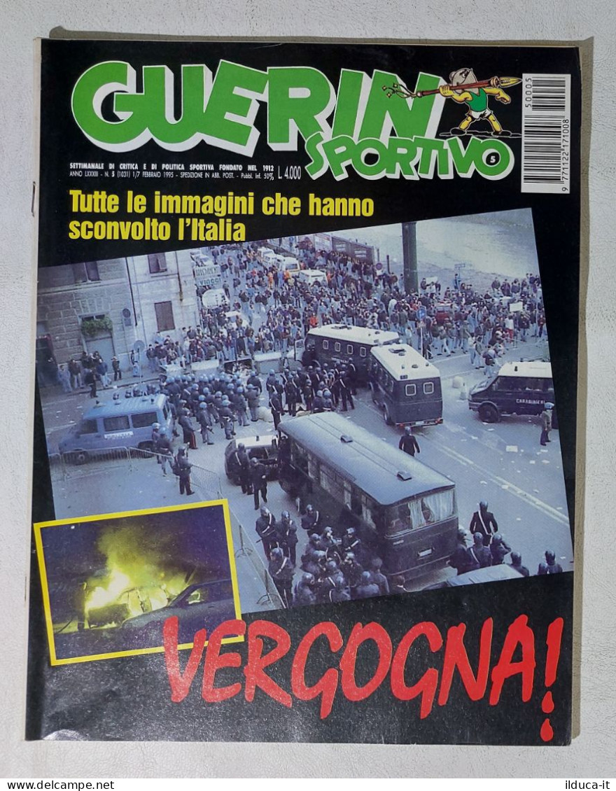 I115010 Guerin Sportivo A. LXXXIII N. 5 1995 - Vincenzo Spagnolo - Nesta - Deportes