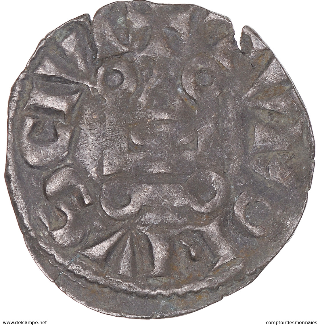Monnaie, France, Louis VIII-IX, Denier Tournois, TTB, Billon, Duplessy:188 - 1223-1226 Louis VIII Le Lion
