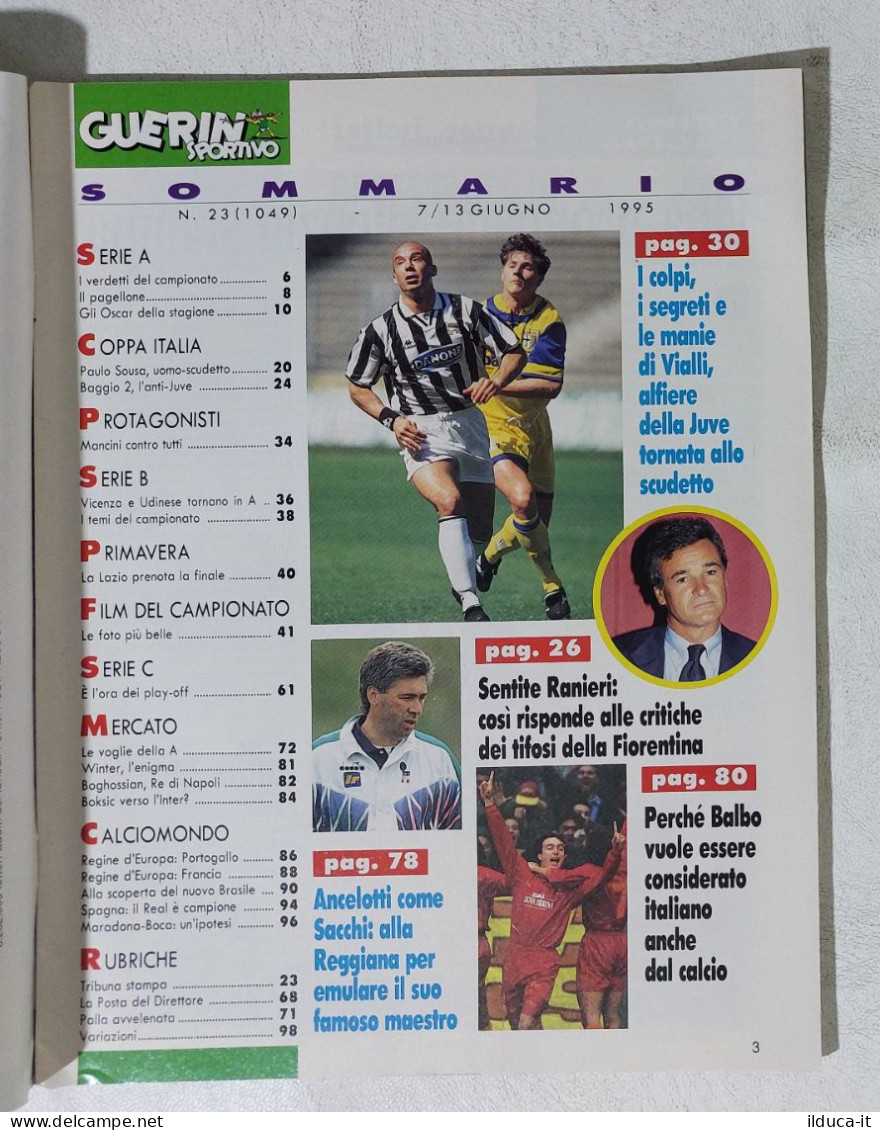 I115021 Guerin Sportivo A. LXXXIII N. 23 1995 - Calciomercato - Inter - Deportes