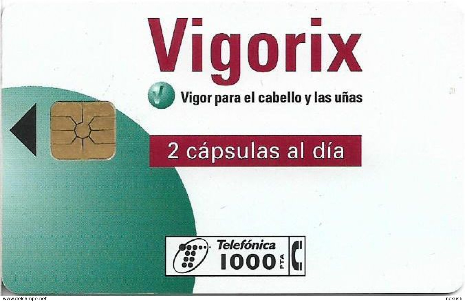 Spain - Telefónica - Vigorix - P-325 - 03.1998, 1.000PTA, 6.000ex, Used - Emissions Privées