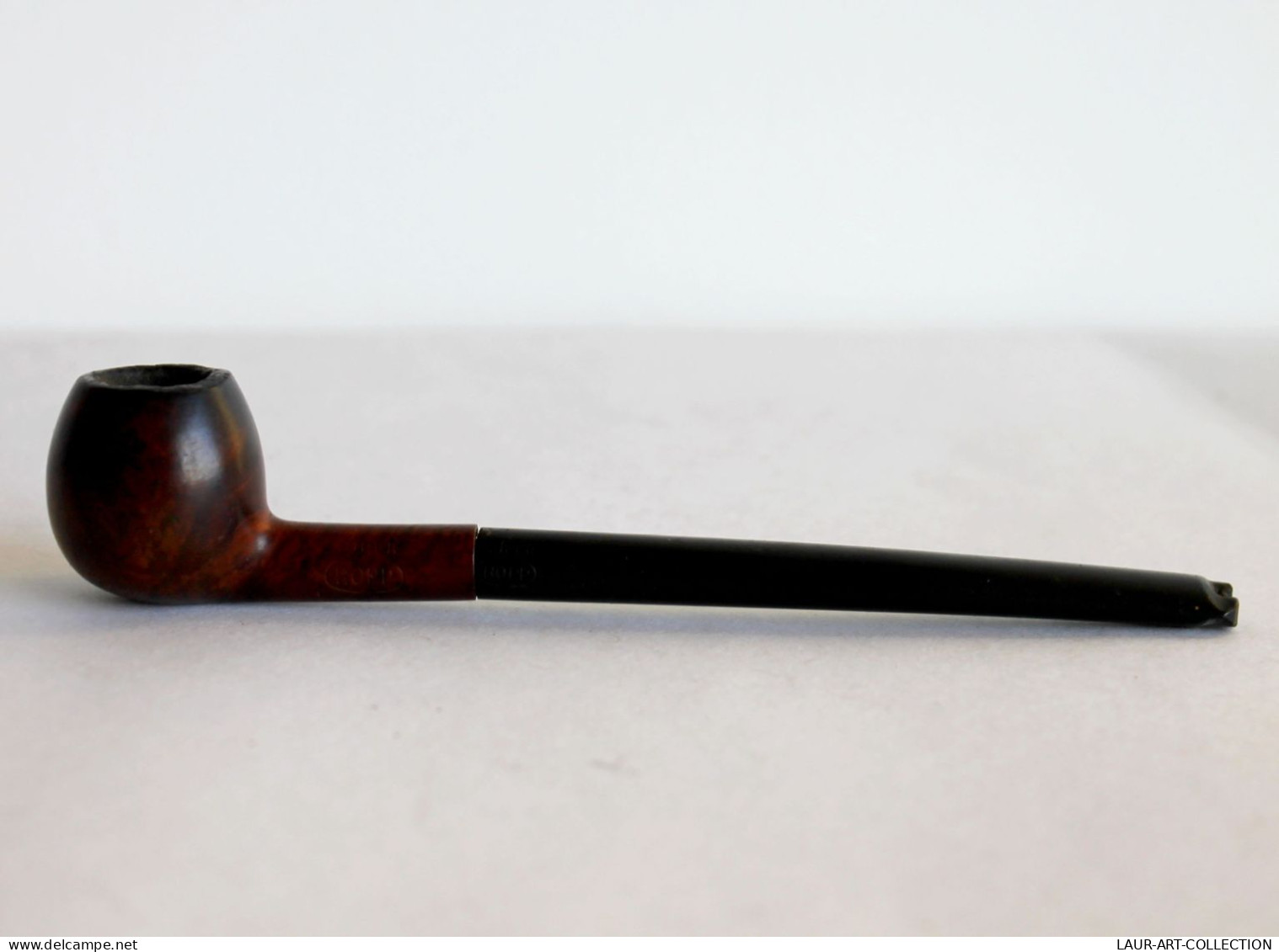 ANCIENNE PIPE A TABAC DROITE - SUPER ROPP YECO JUNIOR - EN BRUYERE L:14cm PFEIFE        (0401.3) - Heather Pipes