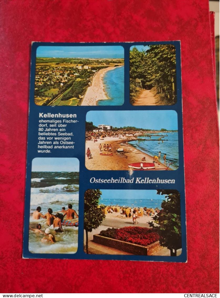 Carte ALLEMAGNE KELLENHUSEN MULTIVUES - Kellenhusen