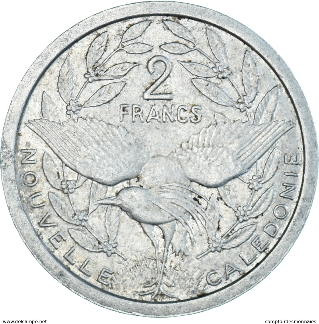 Monnaie, Nouvelle-Calédonie, 2 Francs, 1949, Paris, SUP, Aluminium, KM:3 - Neu-Kaledonien