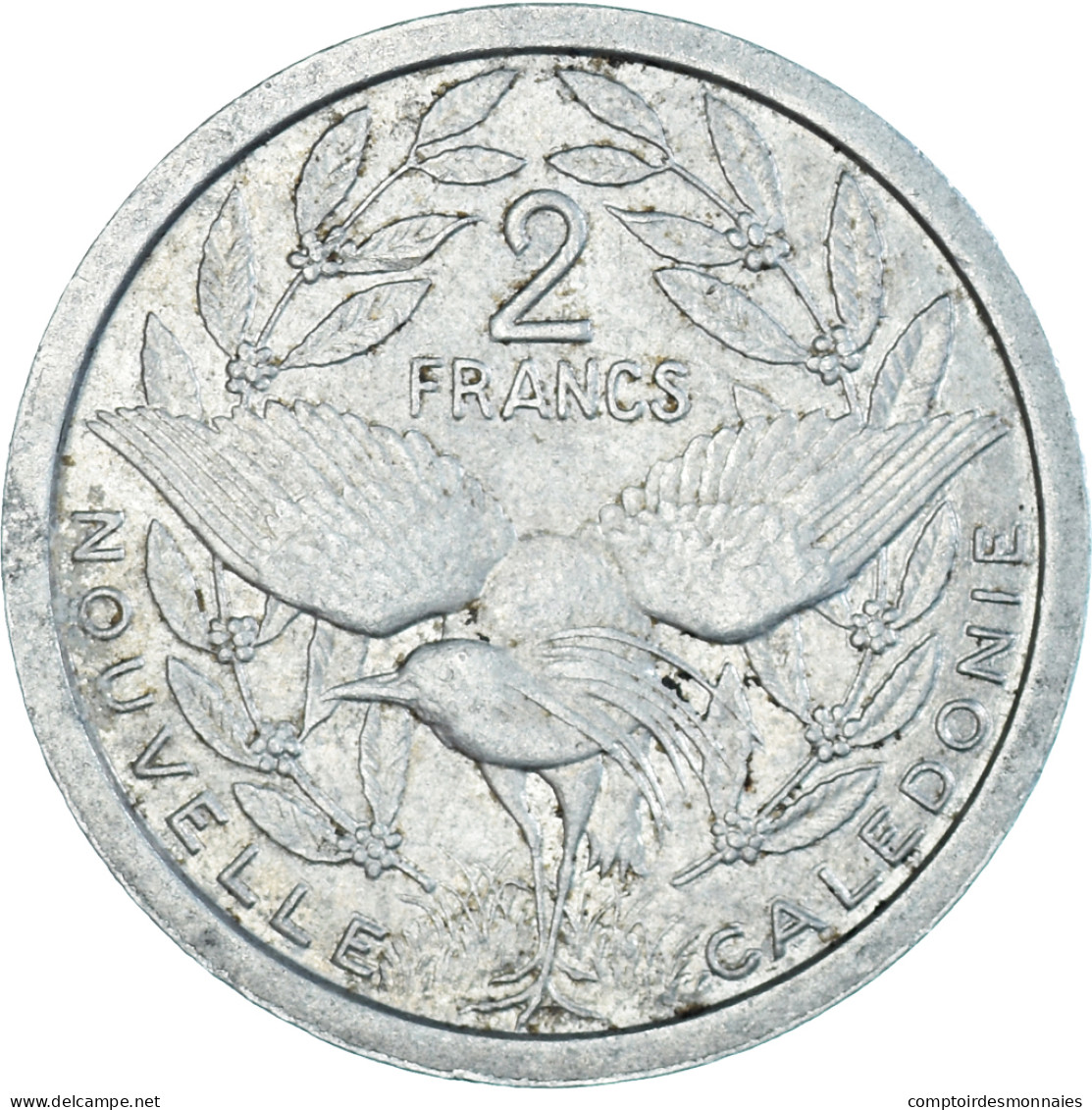 Monnaie, Nouvelle-Calédonie, 2 Francs, 1949, Paris, SUP, Aluminium, KM:3 - Nouvelle-Calédonie