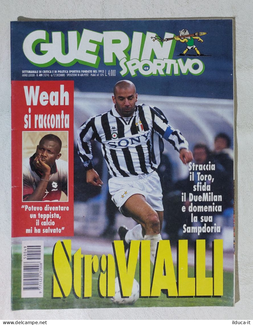 I115047 Guerin Sportivo A. LXXXIII N. 52 1995 - George Weah - Buffon - Deportes