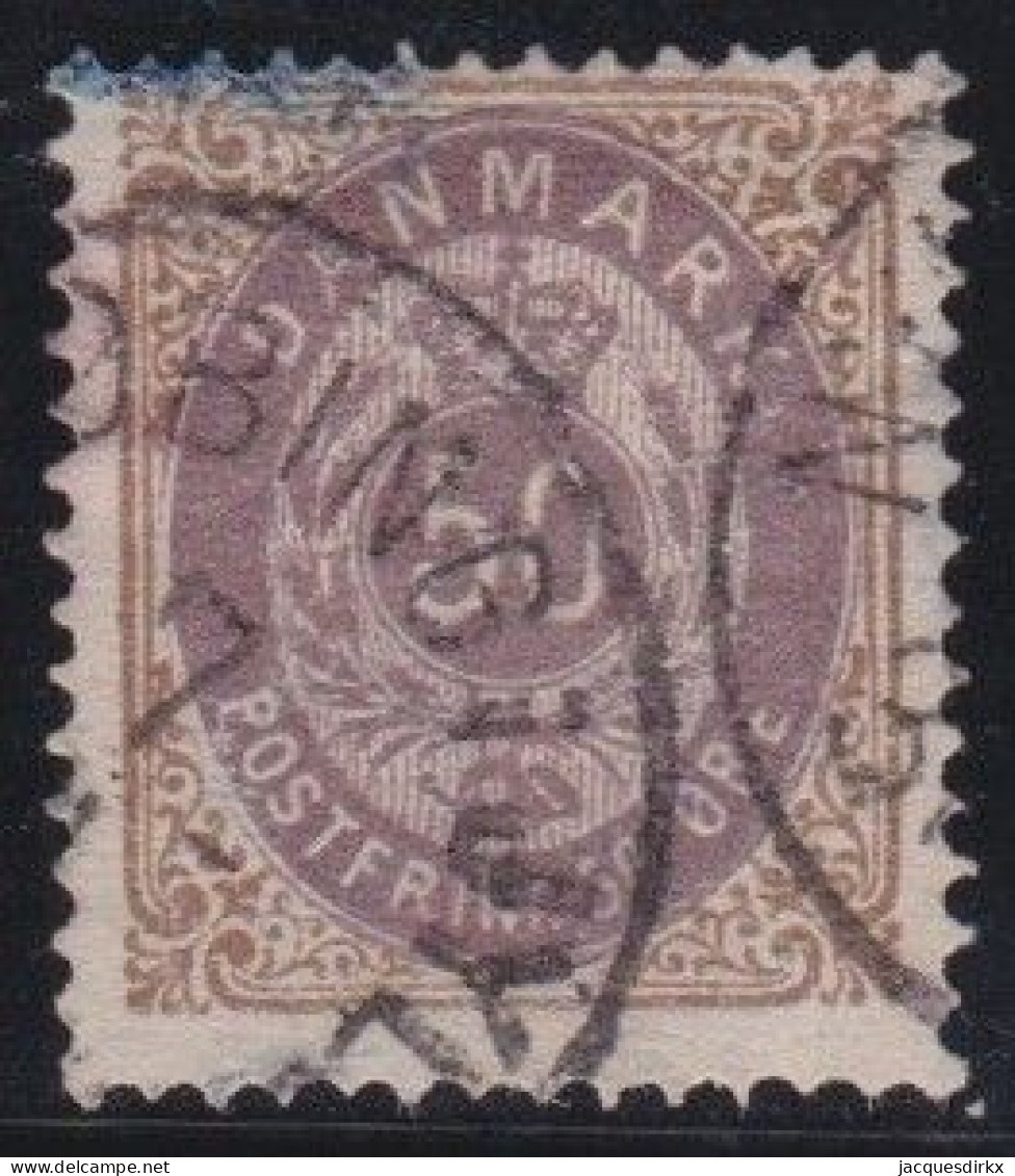 Danemark      .    Y&T    .   28-B   (2 Scans)   .   Perf. 14x13½   .   O     .    Cancelled - Gebruikt