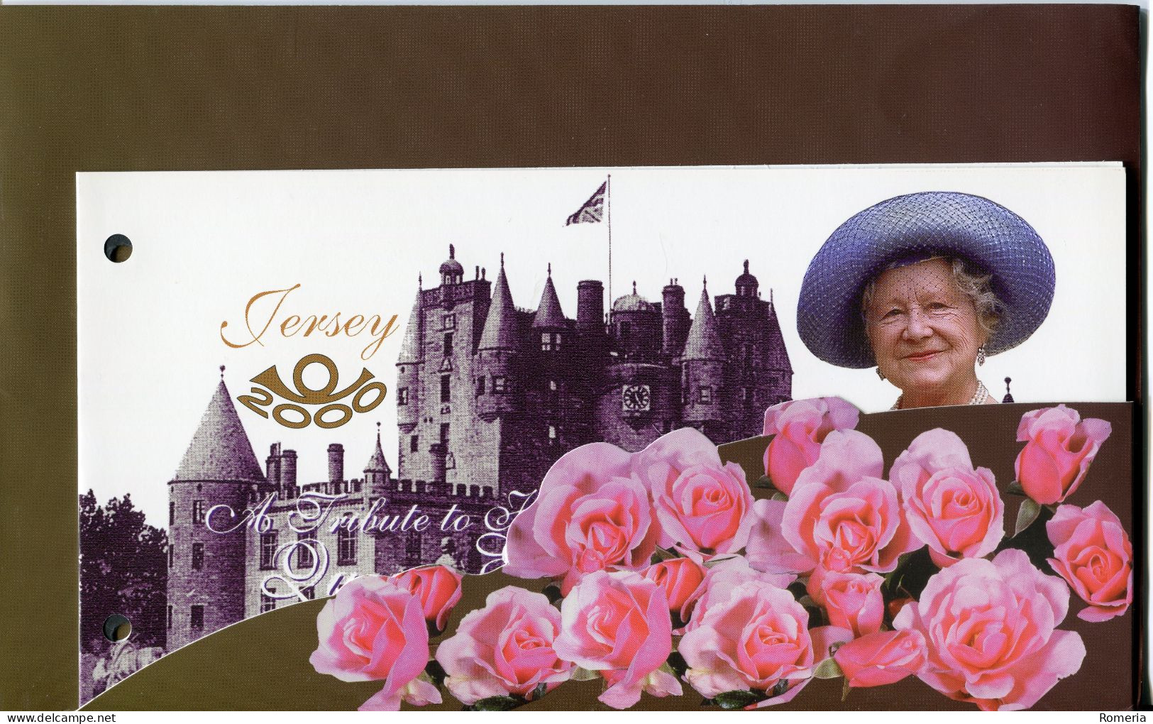 Jersey - 2000 - Centième Anniversaire De La Reine Mère Elizabeth - Présentation Spéciale Détaillée Ci-dessous - Jersey