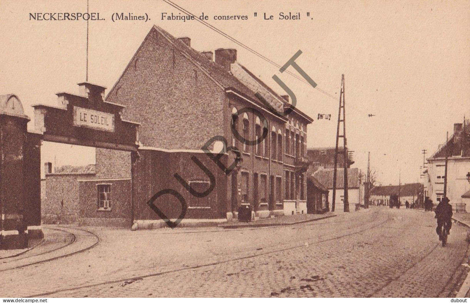 Postkaart/Carte Postale - Neckerspoel - Malines - Fabrique De Conserves Le Soleil  (C4252) - Malines