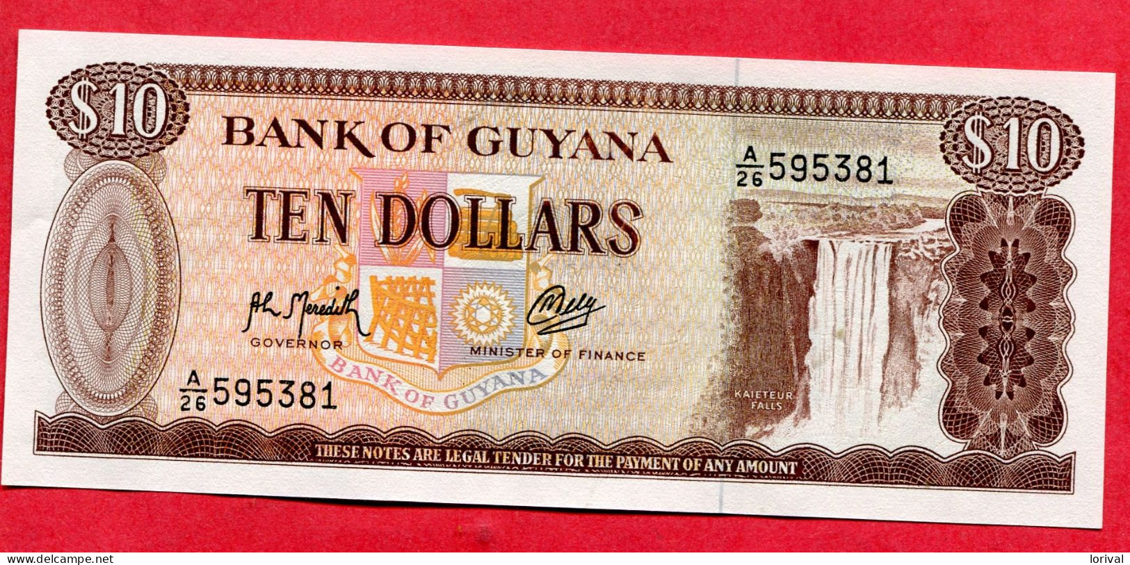 10 Dollars Neuf 3 Euros - Guyana